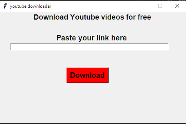 python video downloader